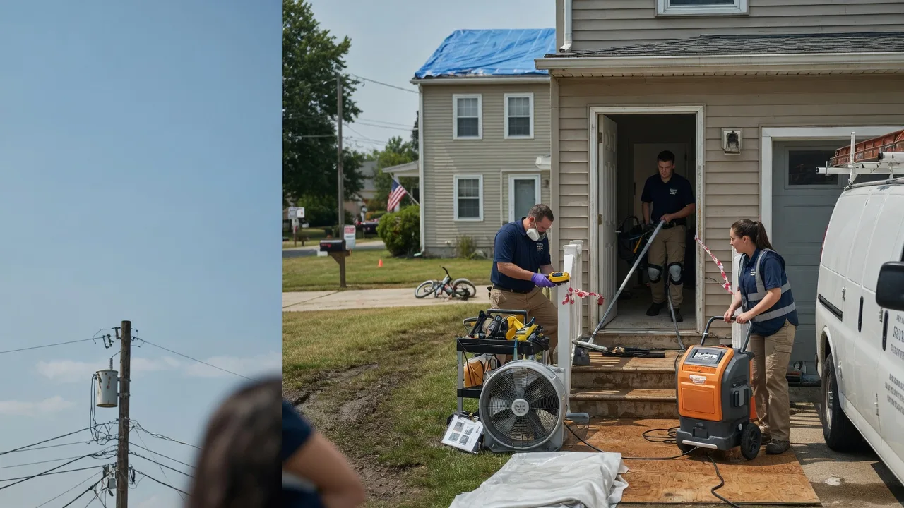 Water Damage Repair in Aristes, PA near me